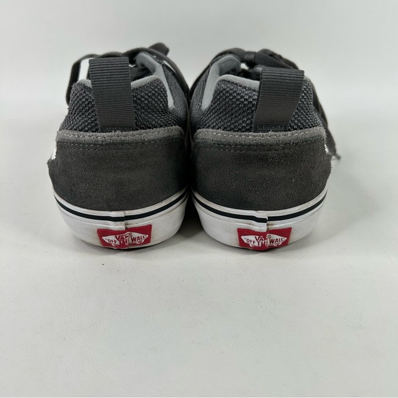 VANS Mens Shoes Size 12 Old Skool Gray & White Suede Canvas Skateboarding - Picture 10 of 16
